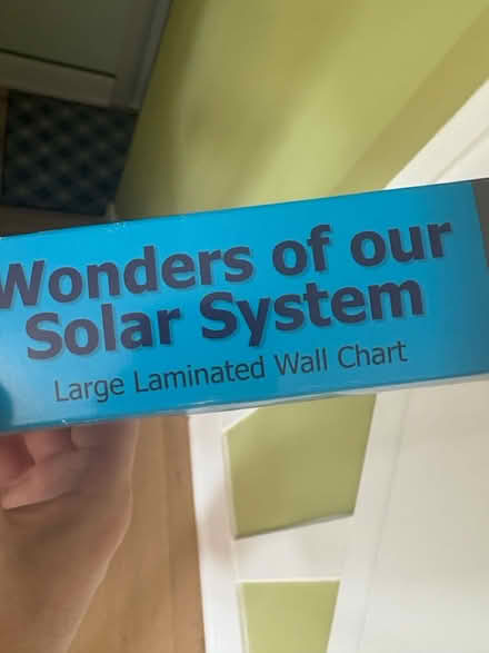 Photo of free Large solar system wall chart (Swansea) #3