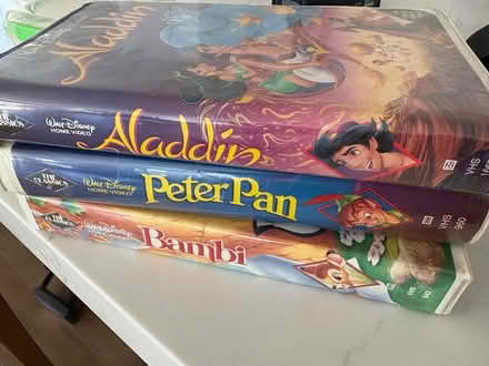 Photo of free Disney VHS movies (94087) #1