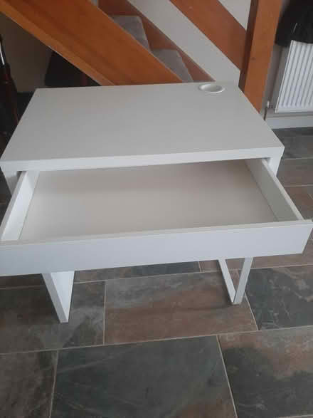 Photo of free Small white desk ikea (Little Whelnetham) #1