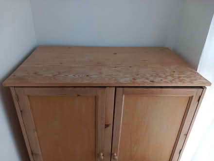 Photo of free Wooden cupboard (Barry CF62) #1