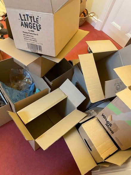 Photo of free Medium-sized cardboard boxes (Fleetville AL1) #1