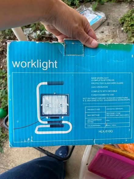 Photo of free Very bright work light (Marston OX3) #1