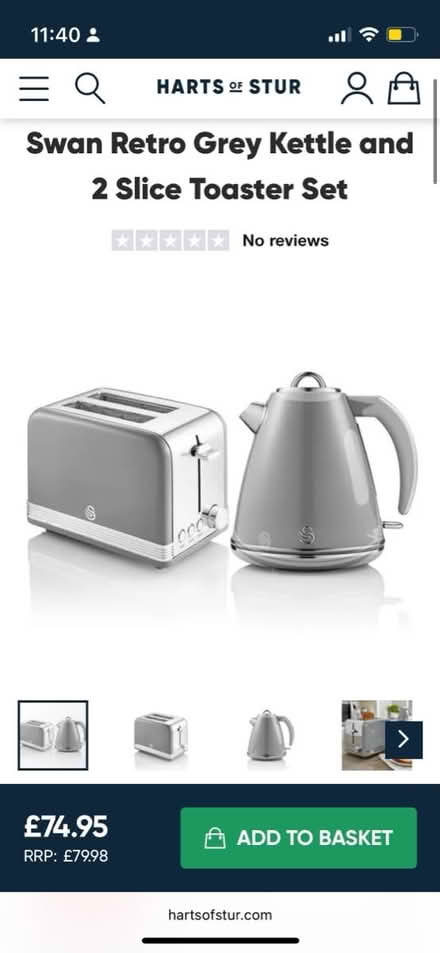 Photo of free Used Swan kettle and toaster (TW2) #1