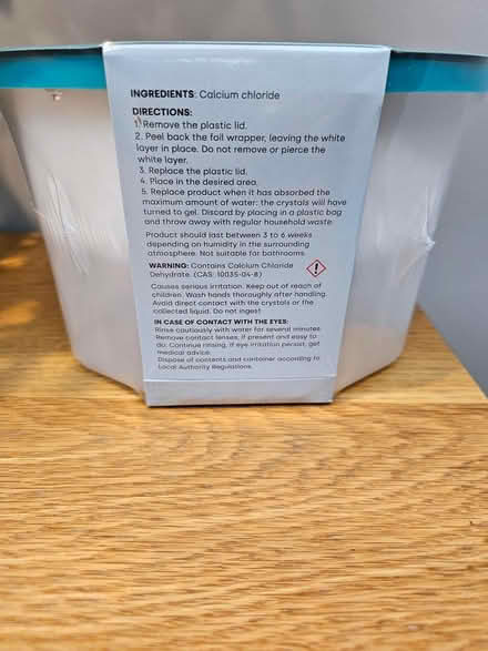 Photo of free Disposable Dehumidifier x 4 (Bearsted) #3