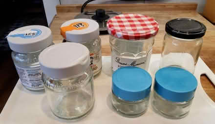 Photo of free Selection of empty glass jars (Redhill RH1) #1