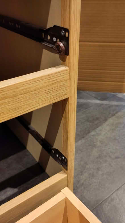 Photo of free Wood-effect chest of drawers (Cubbington CV32) #2