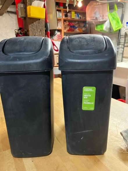Photo of free Two Plastic Garbage bins (Hintonburg) #1