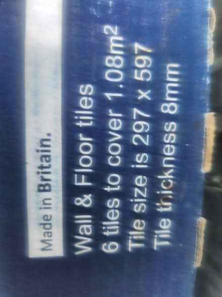 Photo of free Wall and floor (Walthamstow) #2