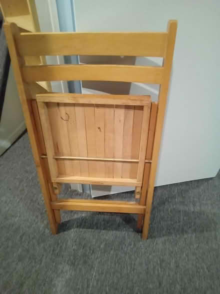 Photo of free Wooden folding chairs (Old Ottawa South) #3