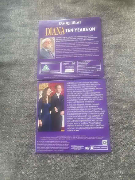 Photo of free Royal Weddings & Diana DVD's (Hixon ST18) #2