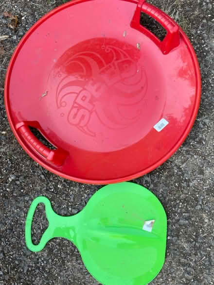 Photo of free Child’s sleighs (or v large tray?) (Marston OX3) #1