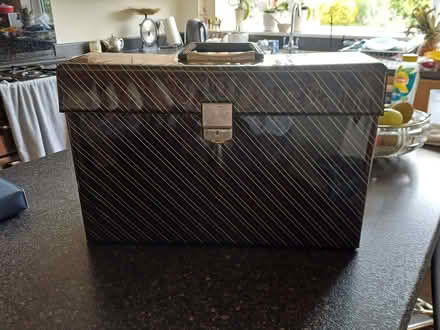 Photo of free Portable black filing box (Steyning BN44) #1