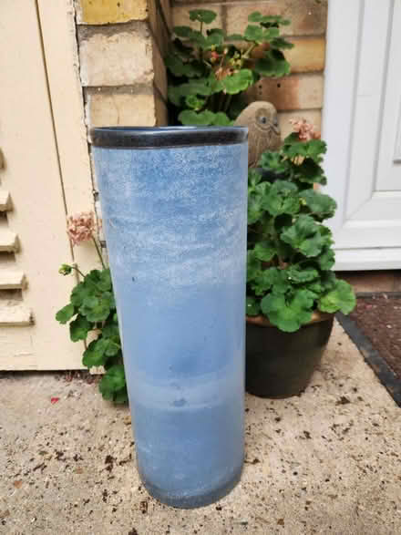 Photo of free Blue vase or umbrella stand (Cambridge CB4) #1