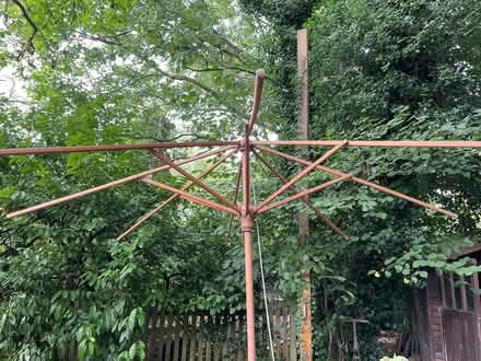 Photo of free Wooden parasol frame (RG40 Wokingham town centre) #4