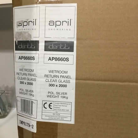 Photo of free Return panel for wetroom (Bashley BH25) #1