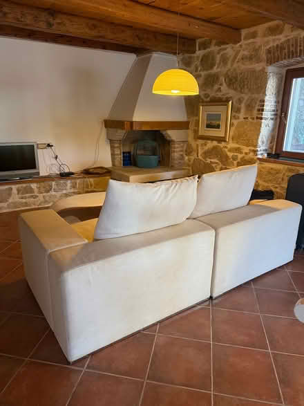 Photo of free 2 person cream designer sofa (Vrsar Istra) #3
