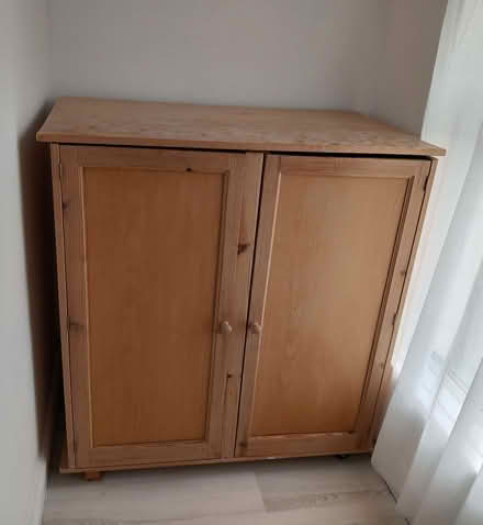 Photo of free Wooden cupboard (Barry CF62) #3