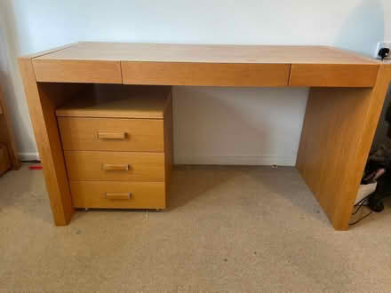 Photo of free Desk or vanity table with draws (Sutton Coldfield B75) #1