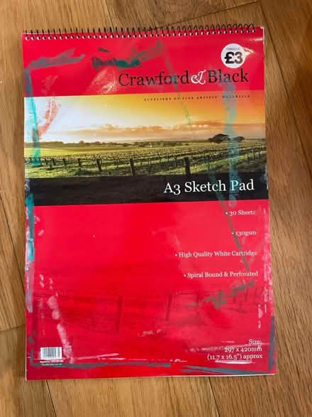 Photo of free A3 sketchpad + pencil set (Highbury, N5) #1