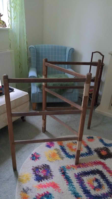 Photo of free Wooden Clothes Airer (BN8) #1