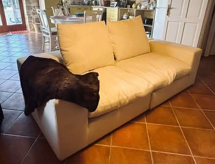 Photo of free 2 person cream designer sofa (Vrsar Istra) #2