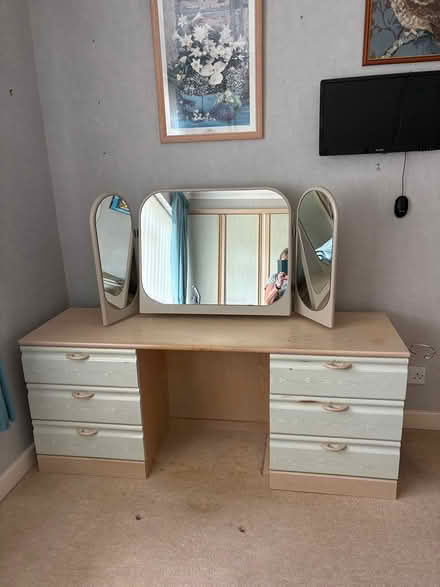 Photo of free Dressing table & bedside drawers (Orpington) #1