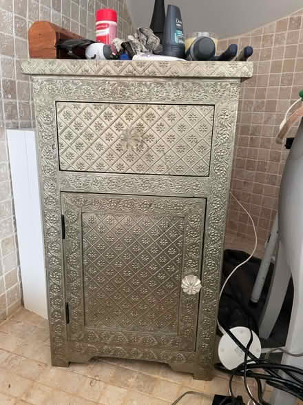 Photo of free Silver chest of drawers/ side table (SL6 Boyn Hill) #2