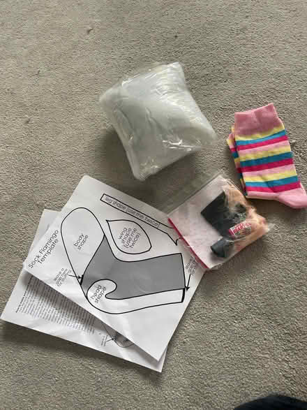 Photo of free Craft Activity- Sock Flamingo (Longwick HP27) #2