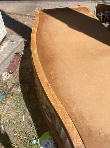 Photo of free Vintage 1 drawer cabinet blond wood (West San Jose Williams Road) #3