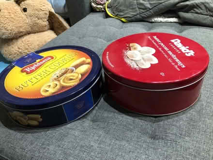 Photo of free Two empty cookie tins (North York) #1