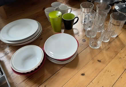Photo of free Collection of pans,plates , bowls,mugs and glasses, (Lauriston EH3) #4