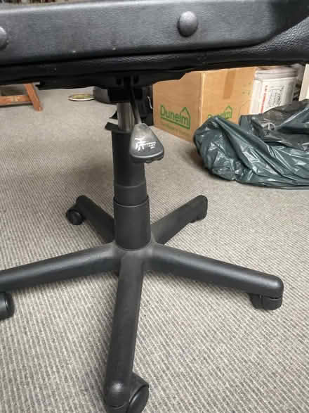 Photo of free Leather office chair (Wellington TF1) #4