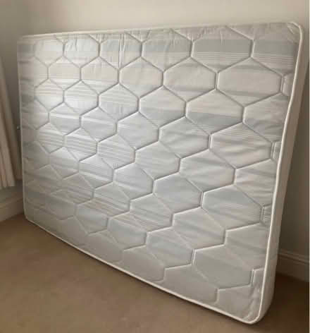 Photo of free Double mattress and bed frame (Rustington BN16) #1