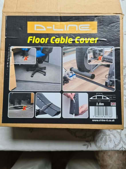 Photo of free Rubber Floor Strip/Cable cover (Oaklands nr Welwyn AL6) #1