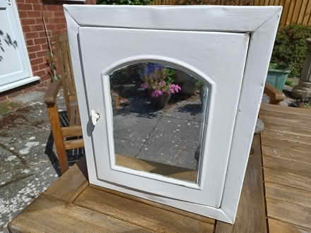 Photo of free metal bathroom cabinet (Shrewsbury (near the Column)) #1