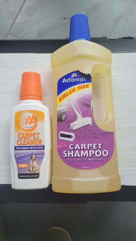 Photo of free Carpet cleaning fluid for machines (Bromley BR1) #1