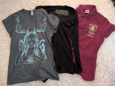 Photo of free 3x Beer T-shirts Size Small (Mold CH7) #1
