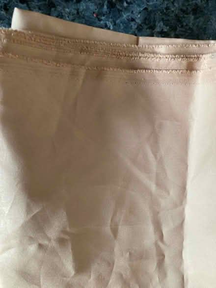 Photo of free Gold-ish nylon fabric (Sunnyvale near Ortega Park) #1