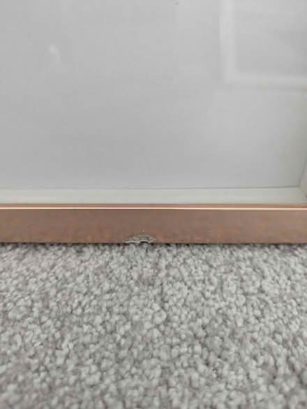 Photo of free Rose gold peg frame (Feering) #3