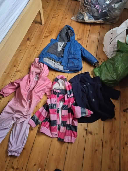 Photo of free 3 coats + paddle suit 2 years old (Cheadle heath SK3) #1