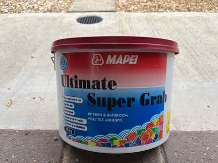 Photo of free Tile adhesive (Culham OX14) #1