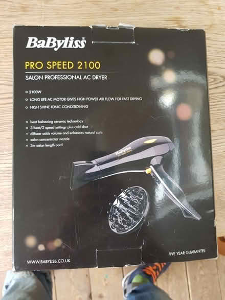 Photo of free BaByliss hair dryer (Northfields, Ealing W5) #3