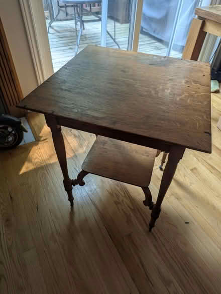 Photo of free Small table (Vanier 32 Dunbarton court) #1
