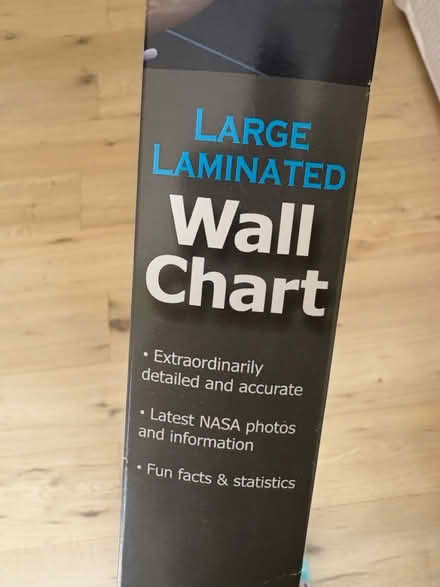 Photo of free Large solar system wall chart (Swansea) #4