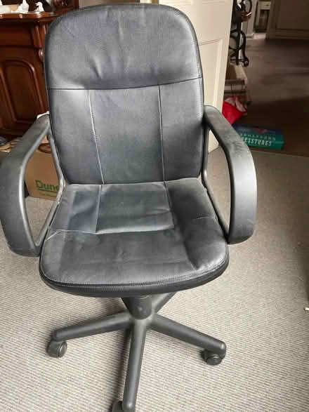 Photo of free Leather office chair (Wellington TF1) #1