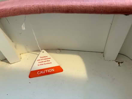 Photo of free Pretty pink velvet slipper chair. (Seal TN15) #4