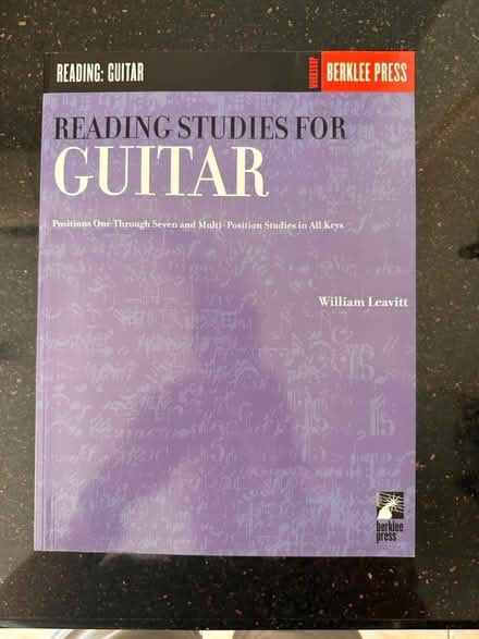 Photo of free Leavitt Reading Studies for Guitar (West Brighton) #1