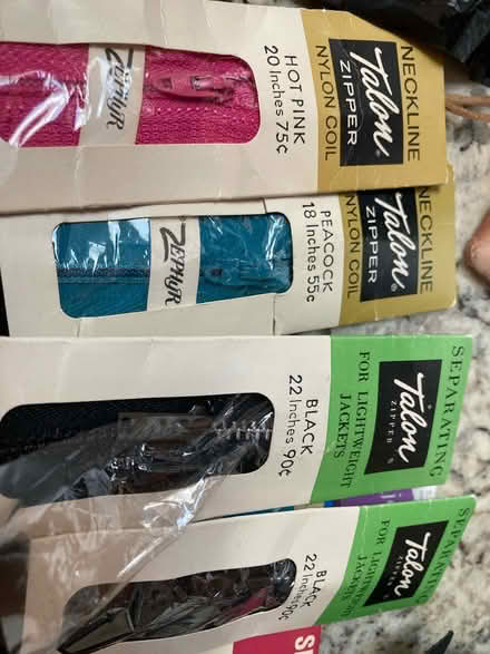 Photo of free Bunch of zippers, etc (Sunnyvale near Ortega Park) #2