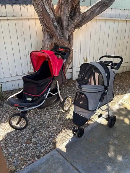 Photo of free Two Dog Strollers (Eastside Costa Mesa) #1