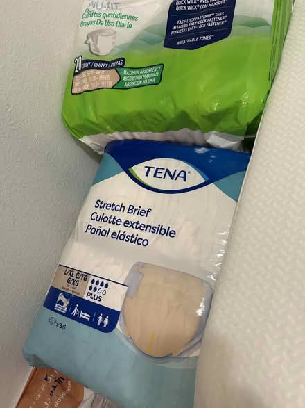 Photo of free Adult briefs - disposable (Katy, Tx) #1